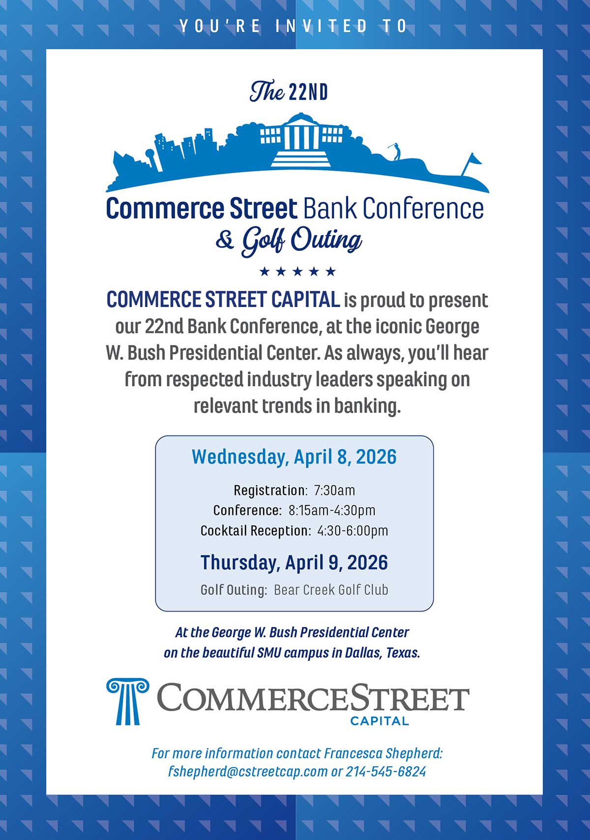 2026 Commerce Street Bank Conference